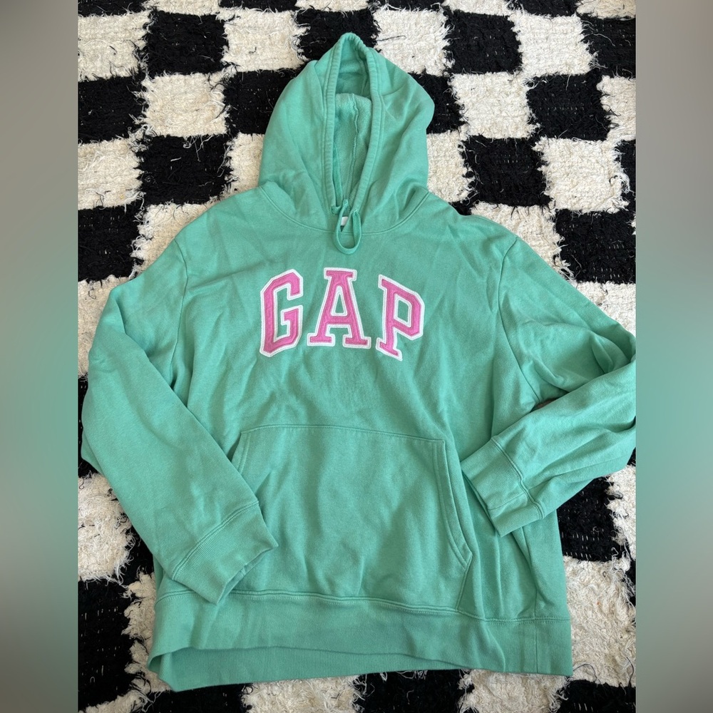 gap logo hoodie